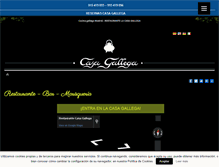 Tablet Screenshot of lacasagallega.com